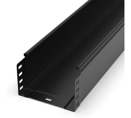 Лоток неперфорированный Стандарт 150х100х3000 (0,7 мм) RAL 9005 (6 м/уп)  PR16.9940  Промрукав