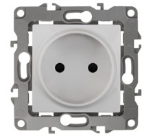 Розетка 12-2005-01 2P, 16АХ-250В, без м.лапок,  белый  Б0018981  ЭРА