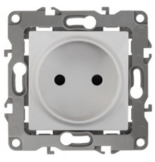 Розетка 12-2005-01 2P, 16АХ-250В, без м.лапок,  белый  Б0018981  ЭРА