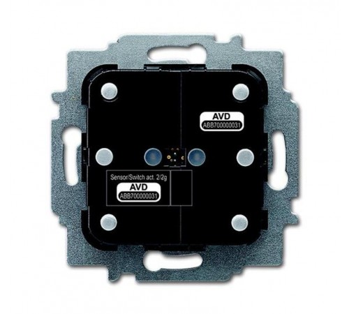 SSA-F-2.2.1 Сенсор 2-клавишный/релейный активатор 2-канальный free@home  6220-0-0125   2CKA006220A0125  ABB