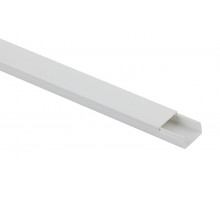 KK-W-20-10 Кабель-канал ЭРА 20x10 белый (100м.)  Б0031132  ЭРА