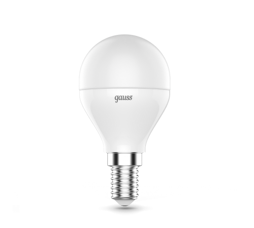 Лампа светодиодная Smart LED Шар G45 6W E14 RGBW+dim 1/10/100  105101406  Gauss