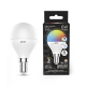 Лампа светодиодная Smart LED Шар G45 6W E14 RGBW+dim 1/10/100  105101406  Gauss