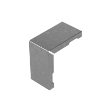 Крышка угла внеш. верт. 90 гр. прямого 50 мм "ПЛЮС"  KPVLplus90-50  КМ - профиль