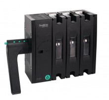 ВЫКЛ-РАЗЪЕДИНИТЕЛЬ SYSTEMEPACT SD160 3P 100A  РУКОЯТКА СЛЕВА СБОКУ_РУКОЯТКА ЗАКАЗЫВАЕТСЯ ОТДЕЛЬНО  SSD01603LS0100  SE