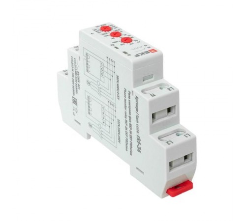 Реле контроля фаз RKF-34 EKF EKF PROxima  rkf-34  EKF