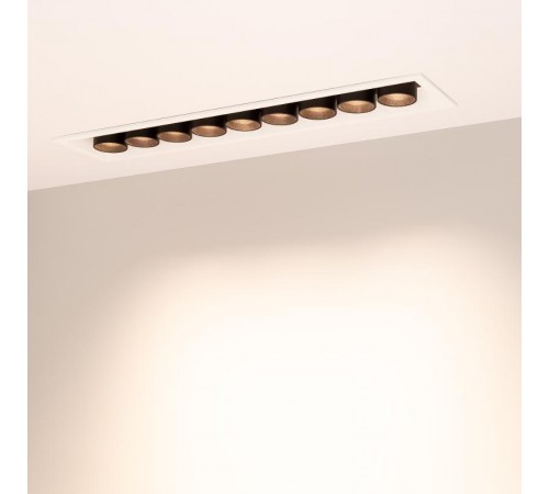 Светильник MS-ORIENT-BUILT-TURN-TC-S67x300-20W Warm3000 (WH-BK, 30 deg, 230V) (Arlight, IP20 Металл, 5 лет)  031931  Arlight