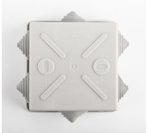 Коробка уравнивания потенциалов KUPR 85х85х40мм, шина 6х9, 8 групп IP44 (60/1800)  Б0051416  ЭРА