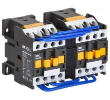 Контактор КМИ-11230 реверс 12А 230В/АС3 2НО  KKM13-012-230-20-1  IEK