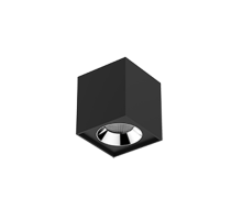 Светильник светодиодный DL-02 Cube накладной 100*110 12W 4000K 35° RAL9005 черный муар  V1-R0-T0360-20000-2001240  VARTON