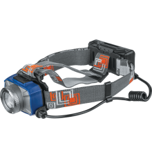 Фонарь налобный NPT-H18-ACCU 1CREE LED 10Вт, 7 режимов Li-ion 2мАч   14238  Navigator