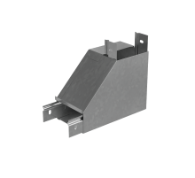 Угол вертикальный внутренний R 50х100 мм с разворотом трассы на 90 град "ПЛЮС"  NLPDplus90-50-100-R  КМ-профиль