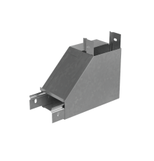 Угол вертикальный внутреннийR 50х200 мм с разворотом трассы на 90 град "ПЛЮС"  NLPDplus90-50-200-R  КМ-профиль