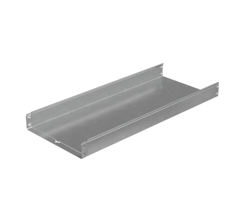 Лоток неперф. 100х500х1,5 L6000 мм "Быстрый монтаж ПЛЮС" HD  LNplus100-500-1.5-6000 HD  КМ - профиль