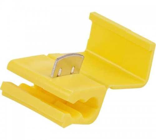 Зажим прокалывающий ответвительный ЗПО-3 - 6,0 мм, желтый (DIY упаковка 10 шт)  39347  STEKKER