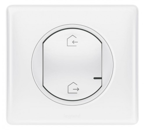 Пакет Умный стартовый Celiane(шлюз WiFi+розетка умная с/з16А 230В+главн.беспроводн.выкл."Я дома/Я вне дома"; рамки бел.)бел.Netatmo  064820  Legrand