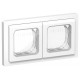 FLITE Рамка 2-местная IP55 Рпро-2-55-ФлБ белый  FI-M20-32-55-K01  IEK