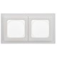 FLITE Рамка 2-местная IP55 Рпро-2-55-ФлБ белый  FI-M20-32-55-K01  IEK
