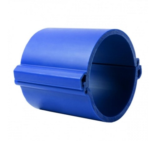 Труба гладкая разборная ПНД 160 мм (750Н), синяя PROxima  tr-hdpe-160-750-blue  EKF
