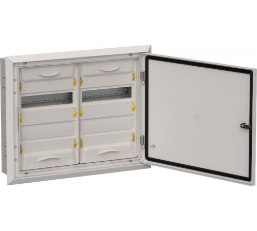 TITAN 5 Корпус металлический ЩРв-48 (2х24) 505х625х130 IP31 серый  TI5-50-V-2X024-31-7035  IEK