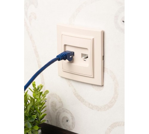 Розетка RJ-45 1-мест. СП бежевый Минск EKFERK01-035-20EKF