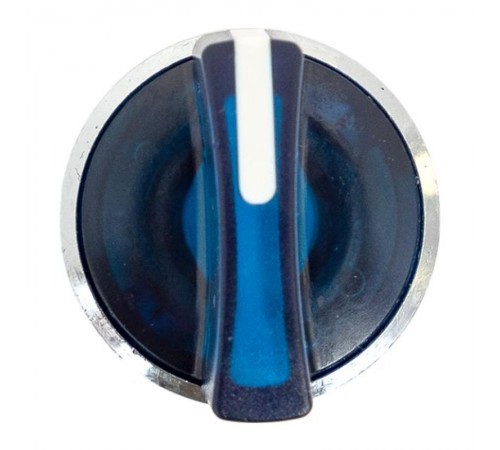 Механизм исполнительный переключателя ХB4 синий на 2 положения с фиксацией, с подсветкой с короткой ручкой IP65  XB4BD2FL-B-65  EKF