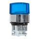 Механизм исполнительный переключателя ХB4 синий на 2 положения с фиксацией, с подсветкой с короткой ручкой IP65  XB4BD2FL-B-65  EKF