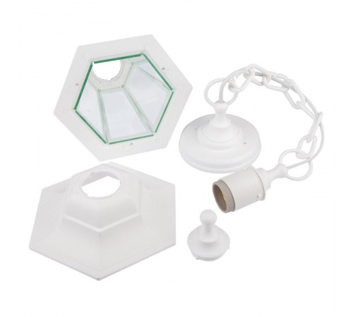 Светильник садово-парковый НСУ 06-60-001 , "Адель1" подвесной шестигранный  Б0048110  ЭРА