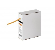 Термоусаживаемая трубка ТУТнг 6/3 желтая в коробке (10 м/упак)   SQ0518-0410  TDM