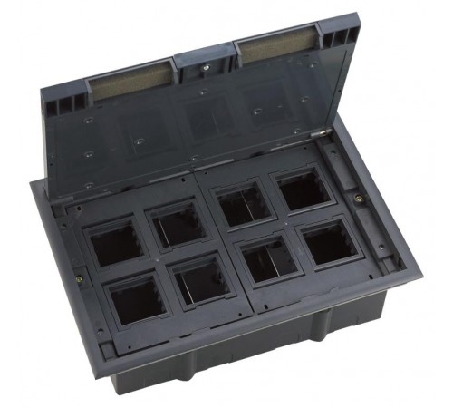 MultiDesk Люк на 16 модулей IP40 для фальшпола с монтажной коробкой, тип MDK10  MDK10116  SE