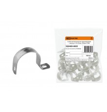 Скоба металлическая однолапковая СМО с внутр. d 19-20 мм (100шт)  SQ0409-0005  TDM