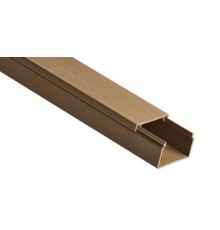 Кабель-канал 60х40х2000мм (бук на светлой основе)  РКК-60х40-38М  Рувинил