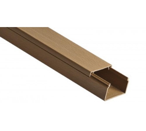 Кабель-канал 60х40х2000мм (бук на светлой основе)  РКК-60х40-38М  Рувинил
