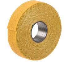 Хомут-липучка ХКл 20мм желтый (5м/ролл)  UHL11-20-5M-K05  IEK