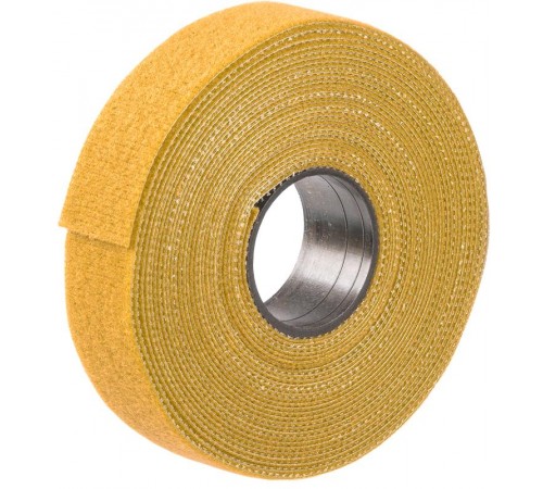 Хомут-липучка ХКл 20мм желтый (5м/ролл)  UHL11-20-5M-K05  IEK