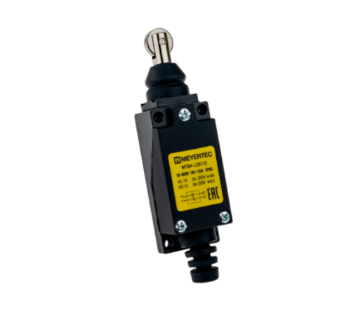 Выключатель концевой, 6 A NO+NC, IP65, ролик горизонтальный нажимной MTB4-LZ8112  51732  ОВЕН