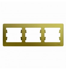 Glossa Фисташковый Рамка 3-ая, горизонтальная  GSL001003  SE