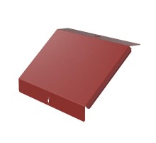 Крышка угла вертикального внешнего 90 градусов Стандарт 400 RAL 3000  PR16.5305  Промрукав