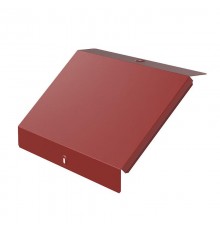 Крышка угла вертикального внешнего 90 градусов Стандарт 400 RAL 3000  PR16.5305  Промрукав