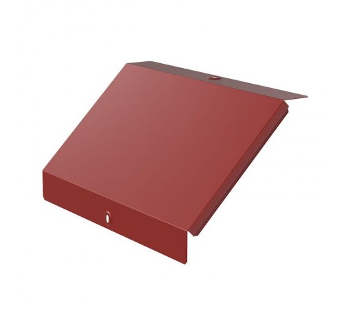 Крышка угла вертикального внешнего 90 градусов Стандарт 400 RAL 3000  PR16.5305  Промрукав