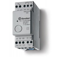 Реле контроля уровня; фиксированный диапазон чувствительности 150кОм; питание 125В AC; выход 1CO 16А  721181250000  Finder