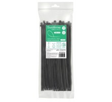 Стяжка кабельная 380х7.6 Чёрная (100шт)  IMT38076B  SE
