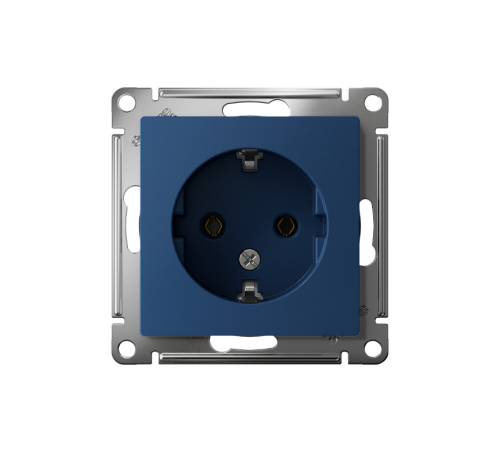 AtlasDesign Аквамарин Розетка с заземлением, 16А, механизм  ATN001143  SE