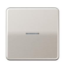 Клавиша для KNX кнопки, 1 группа с окошком; металл; платина  CD101KO5PT  Jung