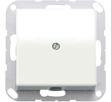 Вывод для кабеля, с зажимом для фиксации кабеля, фиксация винтом; дюропласт; белый; AS500  AS590AWW  Jung