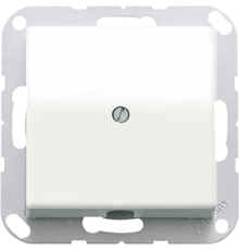 Вывод для кабеля, с зажимом для фиксации кабеля, фиксация винтом; дюропласт; белый; AS500  AS590AWW  Jung