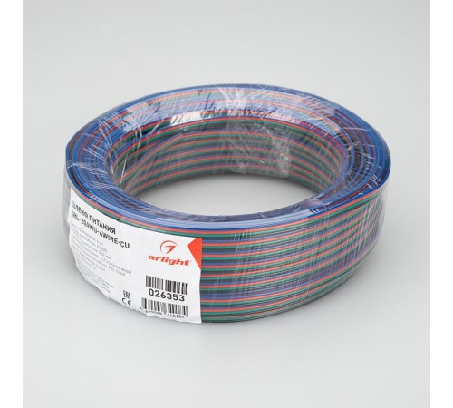 Шлейф питания ARL-20AWG-4Wire-CU  026353  Arlight