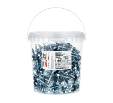 Саморез КР ZP св. 4,8х28 (300 шт) - ведро ( 1,617 кг)  101000  Tech-KREP