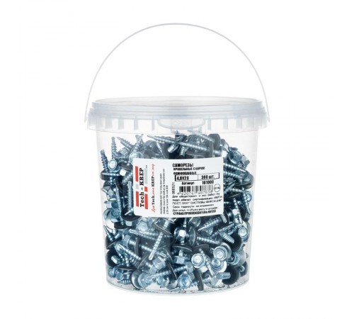 Саморез КР ZP св. 4,8х28 (300 шт) - ведро ( 1,617 кг)  101000  Tech-KREP