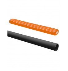 Труба гладкая жесткая ПВХ d 16 (2 м) индивид. штрихкод, чёрный  SQ0404-2931  TDM